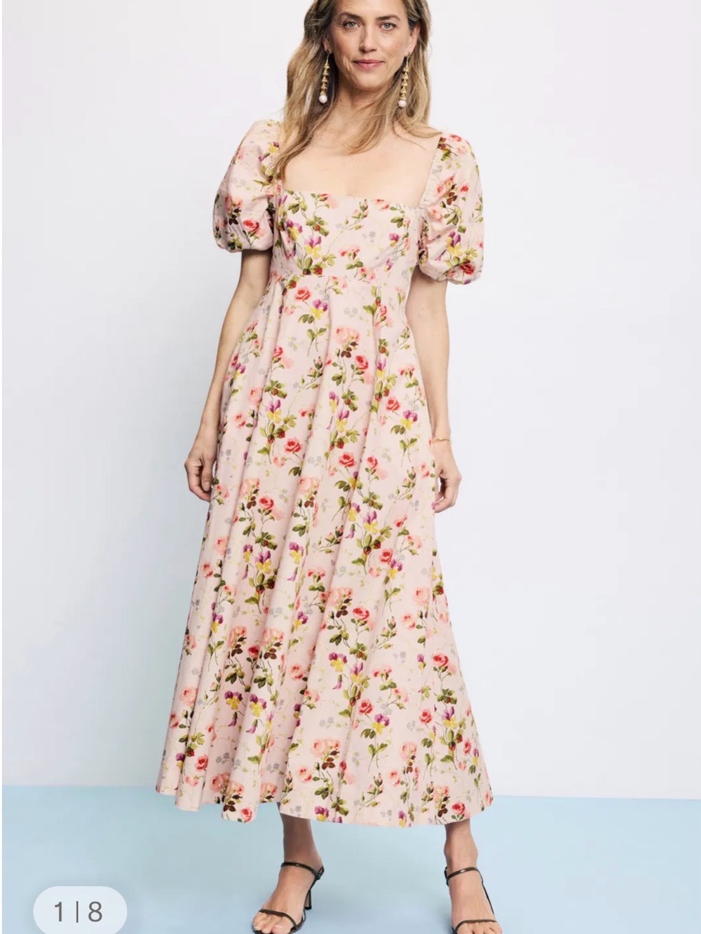 Hill House Home Floral Matilda Dress (Like new!)